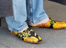 Dries Van Noten Jacquard Mules