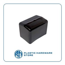 Bouchons rectangulaires en caoutchouc PVC pour chaises et meubles - pieds ant...