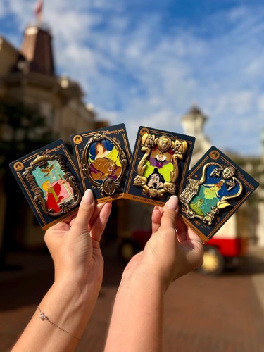 Set disneyland paris pin - disneyland,