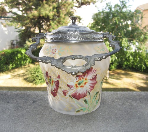 Ancien seau pot biscuits - pot, à