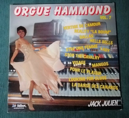 Jack julien orgue hammond - :,