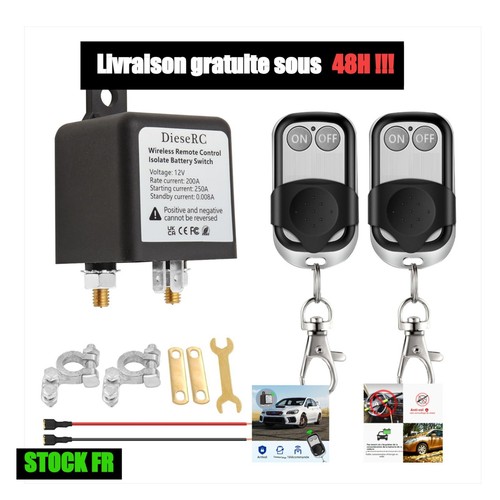 Coupe circuit batterie v - coupe-circuit,
