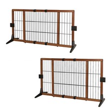 lionto Barrière de sécurité pour chien barrière pour escalier barrière de chiots