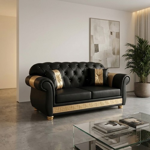 Divan lit chesterfield - divan-lit,