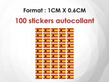 100 stickers mini petit