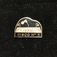 RARE DISCO MUSIC PINS TABLE MIXING DJ DISCO 