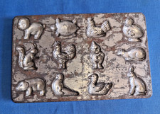 RARE MOULE A CHOCOLAT PLAQUE