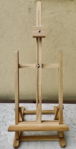 Chevalet peintre pliable en - de,