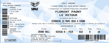 Vends 2 billets de concert