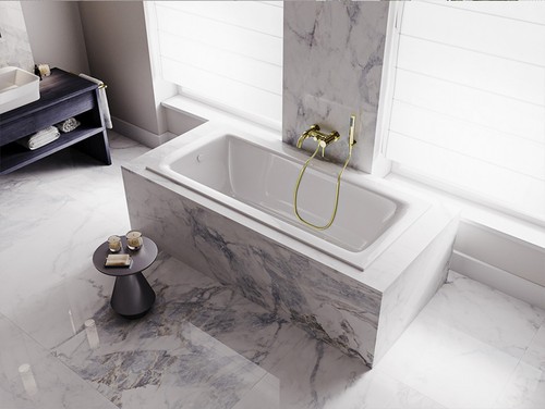 Baignoire rectangulaire 160x75 - rectangulaire,