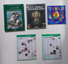 Lot de livres et fiches