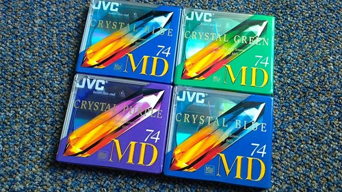 Minidisc jvc crystal - minidisc,