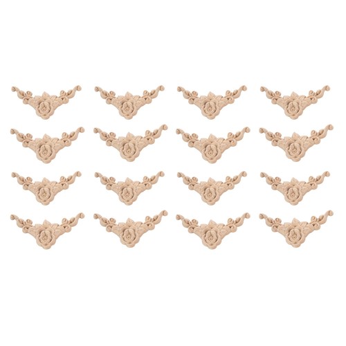 Pcs cm bois sculpté - pcs, 8