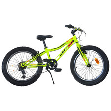 Vélo 20" VTT Jaune Shimano 6V
