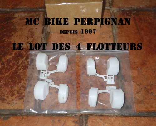 Flotteur axe - +, lot