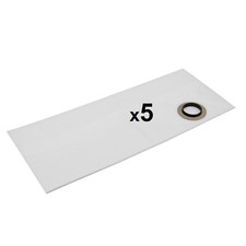 5x Sac-filtre tissus pour