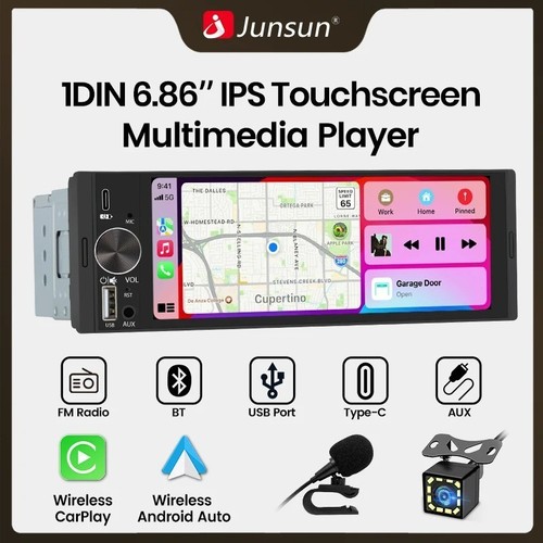 Autoradio din mp5 - 1,