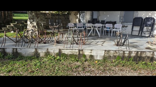 Lot cadre velo ancien - de,