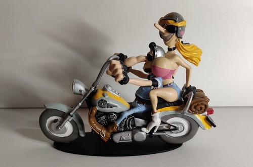 Figurine moto résine - figurine,