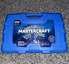 Mastercraft Ensemble d’Outils de Mécanicien 233 Pièces -Neuf