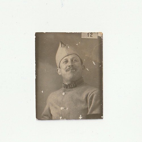 Stickyback soldat souriant - soldat,