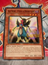 Yu Gi Oh BLACK WING CARD - ETESIA THE DOUBLE BLADE STBL-FR015 x 2