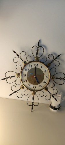 Horloge fer forgé - , japy