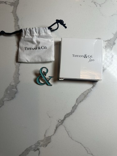 Tiffany love pin - &,