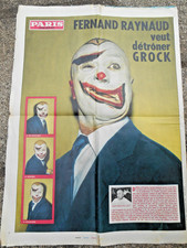 old newspaper paris 26 March 1959 special le pont de tancarville fernand raynaud