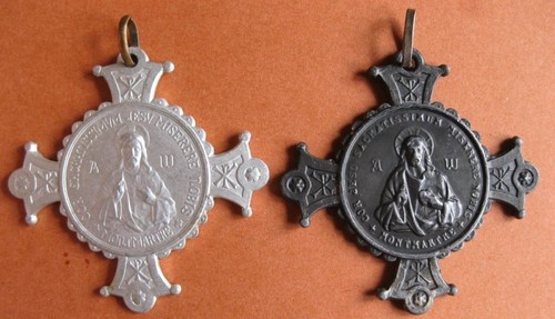 Médailles religieuses vœu - 2,