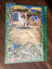 Crèche diorama à assembler