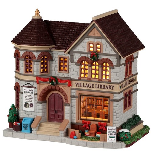 Bibliothèque village - bibliothèque,