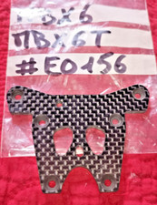 MUGEN MBX6 MBX6T CARBON SERVO SAVER PLATE E0156 #E0156 TRUGGY BUGGY NEW