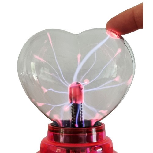 Lampe plasma design coeur - lampe,