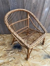 Vintage 60s Rattan Antique