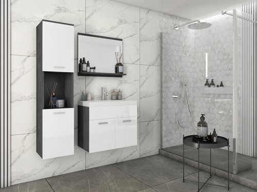 Meuble salle bains - salle, de
