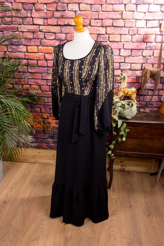 Robe maxi vintage - robe,