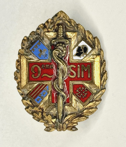 Insigne santé sim section - santÉ, 9°