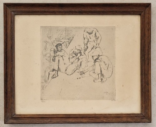 Laszlo barta gravure eau - barta,