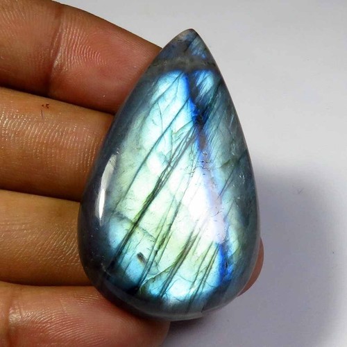 Multi labradorite cabs 45x26 - labradorite,
