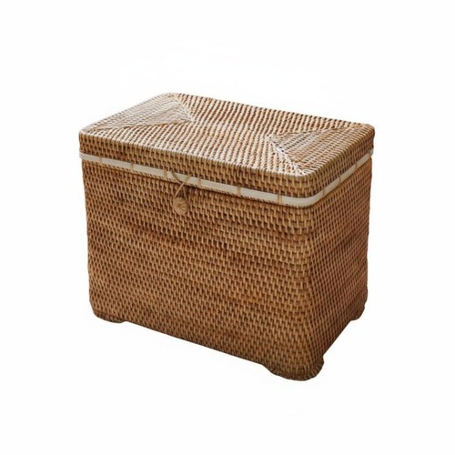 Coffre rangement rotin - coffre, de