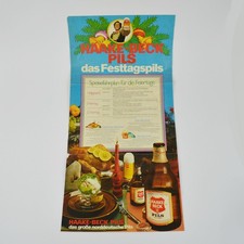 Haake-Beck Pils - La Bière De Fête - Ancienne Affiche - Publicité