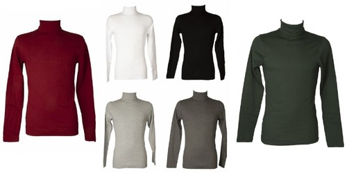 Pull col roulé homme roulle - pull,