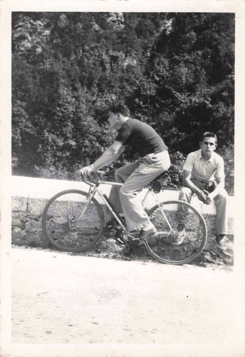Old photograph young man - photograph,