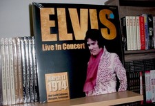 Elvis Presley LP: Elvis Live in Concert 3-17-74 Mid-South Coliseum Memphis, TN