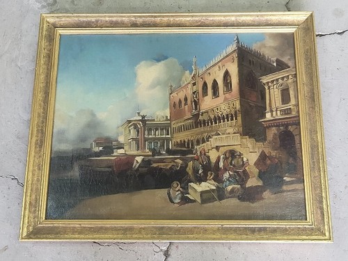 Tableau huile sur toile - huile,