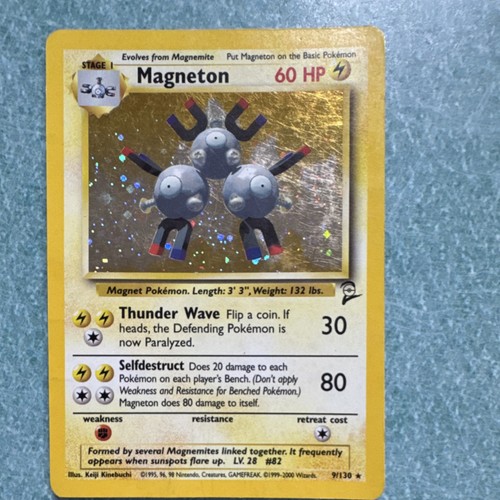 Pokémon tcg magneton base set - tcg,