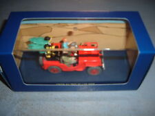 VOITURE TINTIN NEUVE LA JEEP ROUGE DE LA COUVERTURE AU PAYS DE L'OR NOIR N° 44