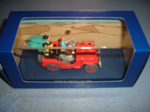 Voiture tintin neuve jeep - voiture,
