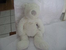 PLUSH DIMPEL  BELGIUM BABY LOVEY 17"  TIMO TINO WHITE GRAY POLAR BEAR